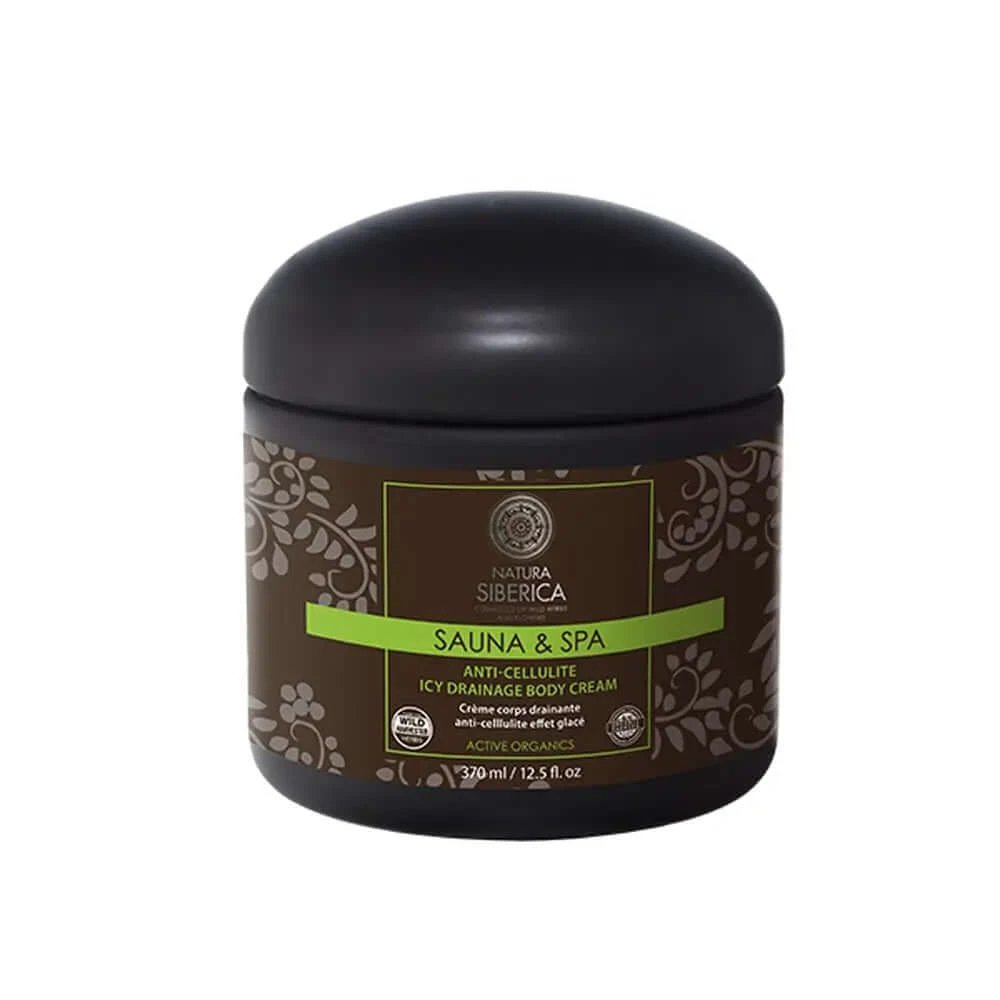 Natura Siberica Cremă de corp drenantă anticelulitică , 370 ml