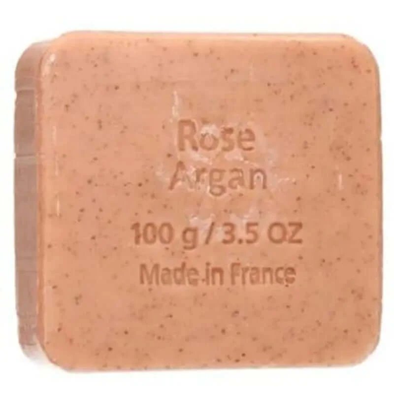 Savon Du Midi Săpun exfoliant Argan-Rose Pastilă 100Gr. Bio