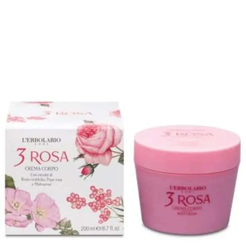 L'Erbolario 3 Roses Cremă de corp 200Ml.