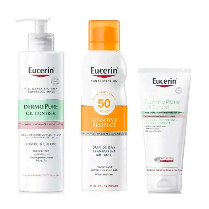 Eucerin rutină pentru acnee corporală