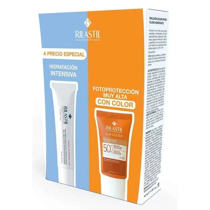 Rilastil Sun System Pack Top Summer Colour , 2 x 40 ml