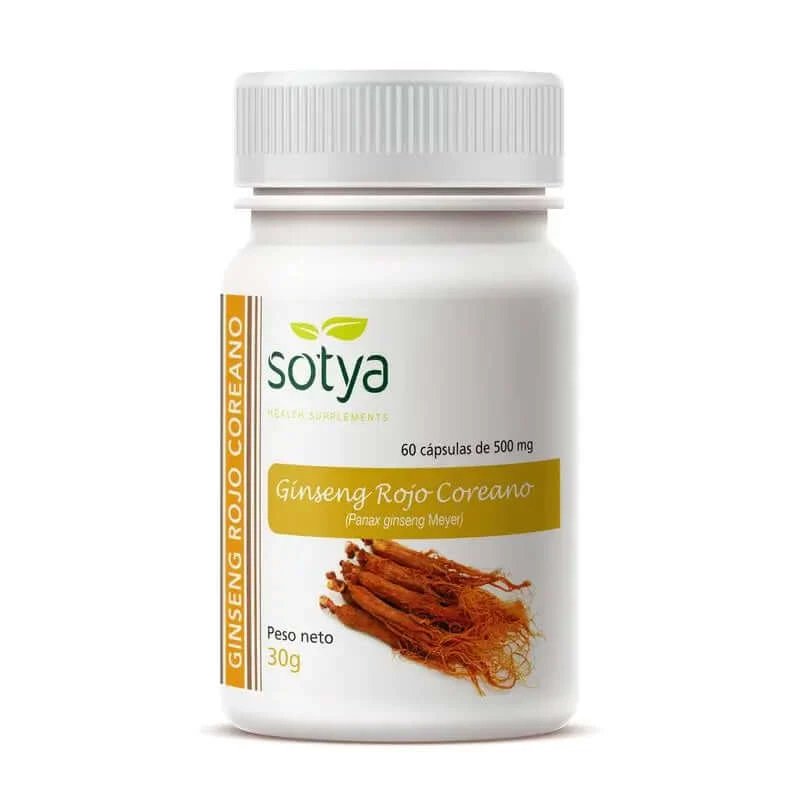 Sotya Ginseng roșu coreean 500Mg , 60 caps