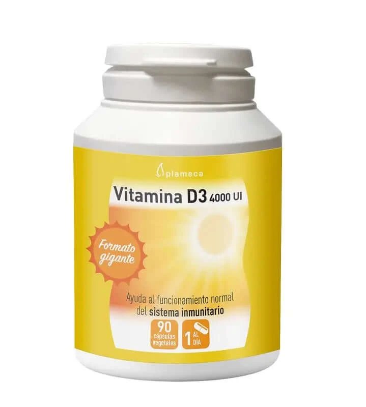 Plameca Vitamina D3 4000 UI, 90 capsule