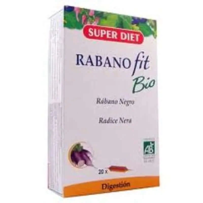 Superdiet Rabanofit (ridiche neagră) Bio 20Amp