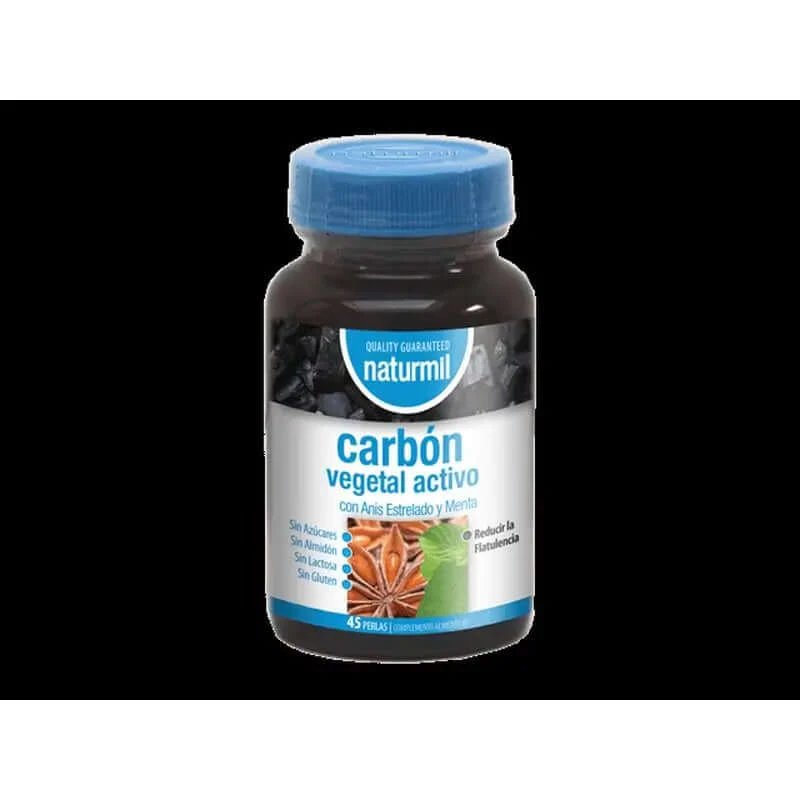 Naturmil Compus de carbon activat, 45 capsule