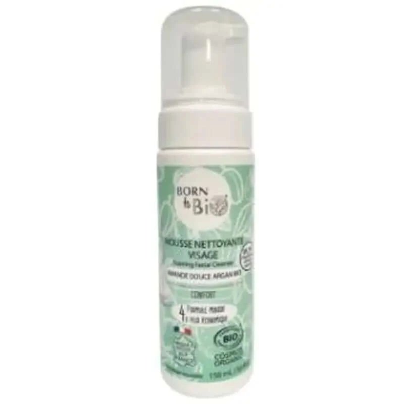 Born To Bio Spumă de curățare pentru ten normal 150Ml. Bio