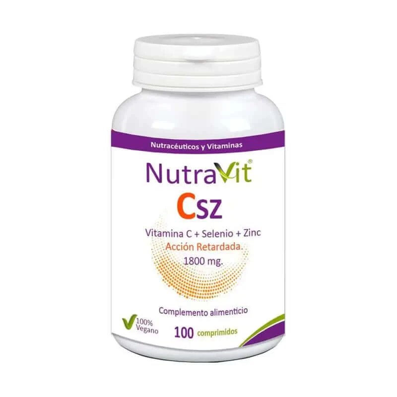 Nutravit Nutravit Csz (Vitamina C+Seleniu+Zinc) , 100 comprimate