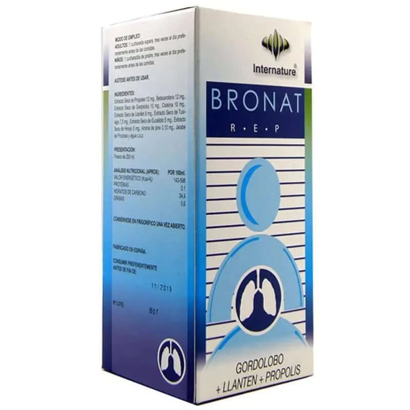 Internatur Bronat Rep sirop , 250 ml