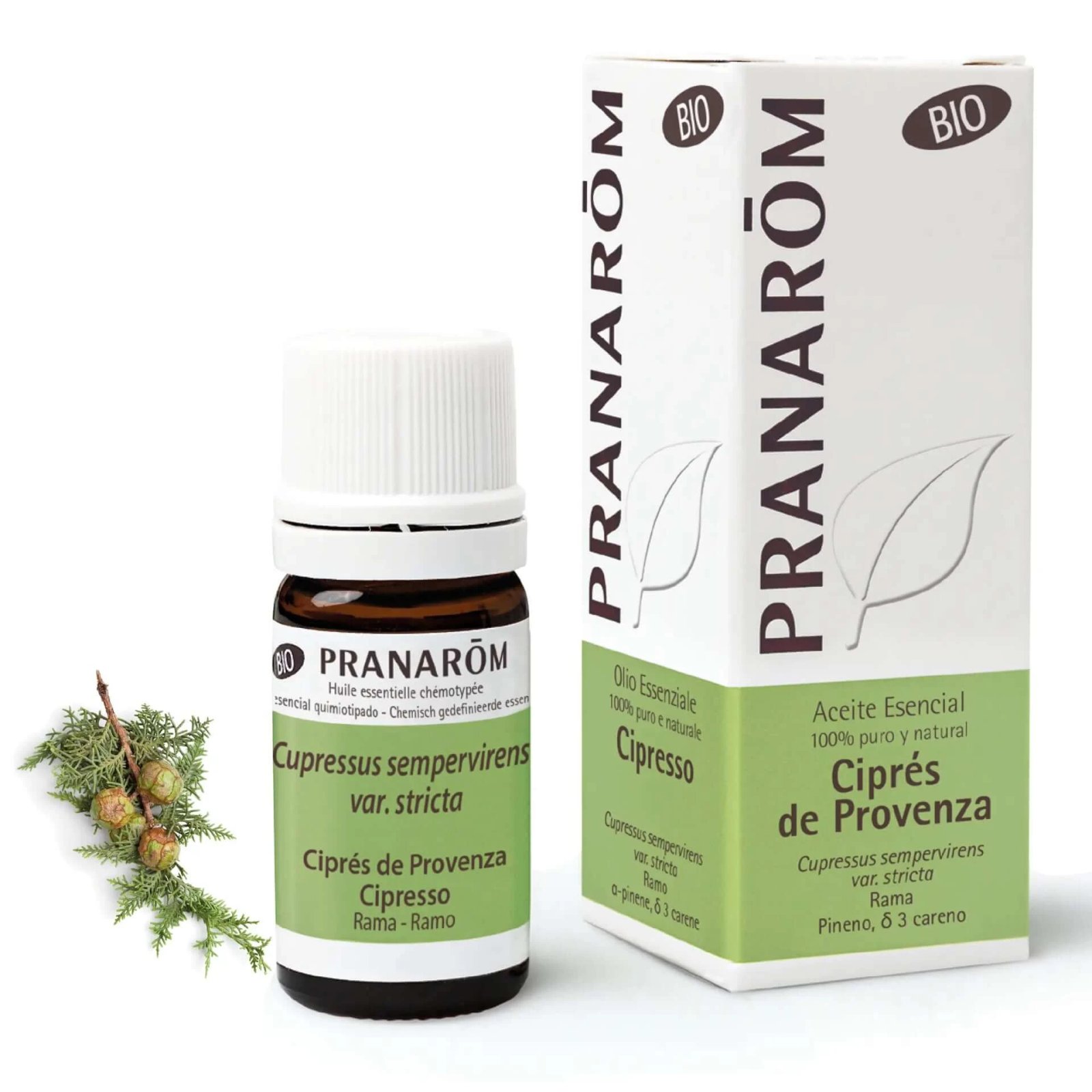 Pranarom Cypress din Provence Ulei esențial Bio, 5ml