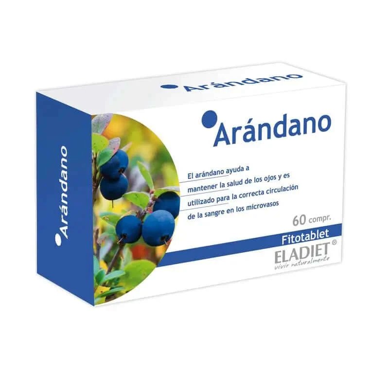 Eladiet Bilberry Fitotablet, 60 comprimate