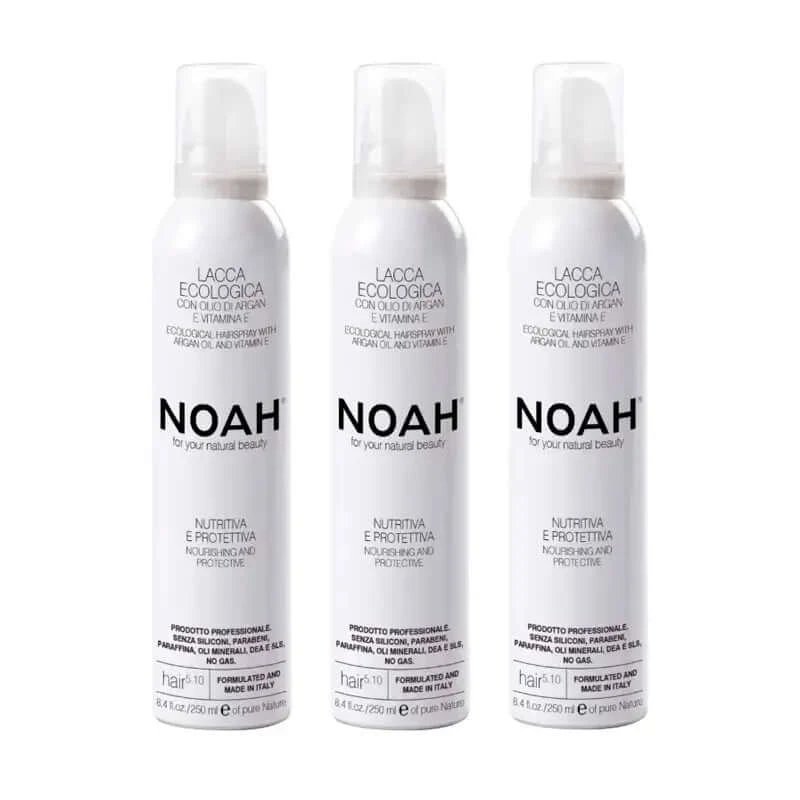 Spray pentru păr Noah cu vitamina E, pachet 3 x 250Ml.