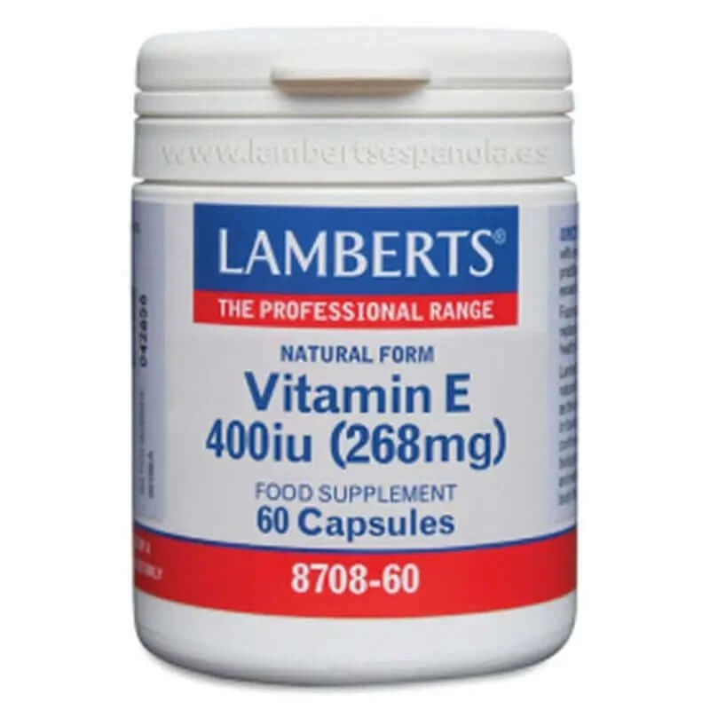 Lamberts Vitamina E 400 Ui , 60 capsule