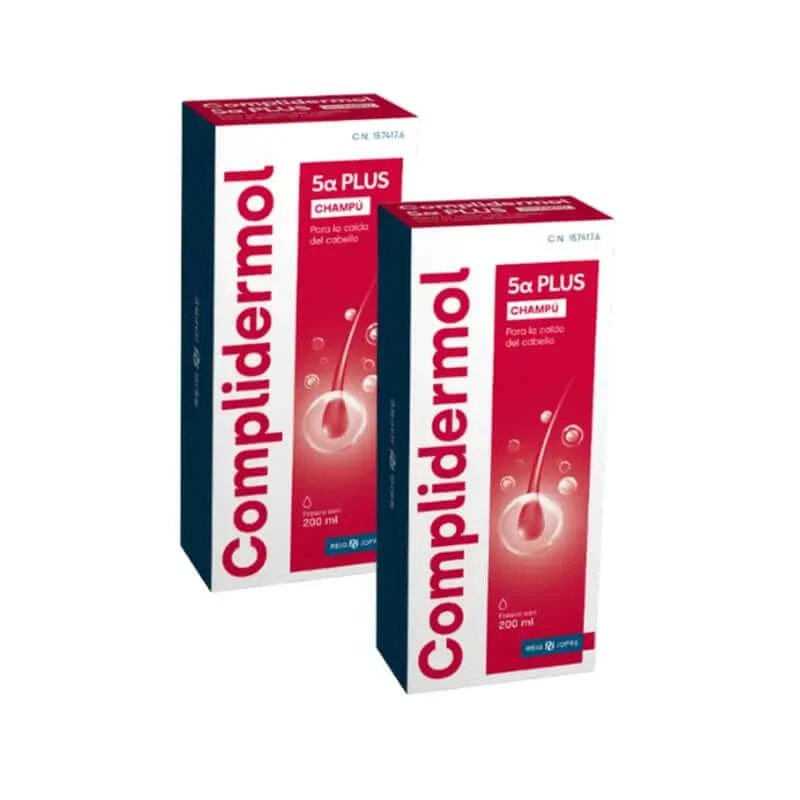 Complidermol Duplo 5 Alfa Șampon pentru căderea părului 2 x 200 ml