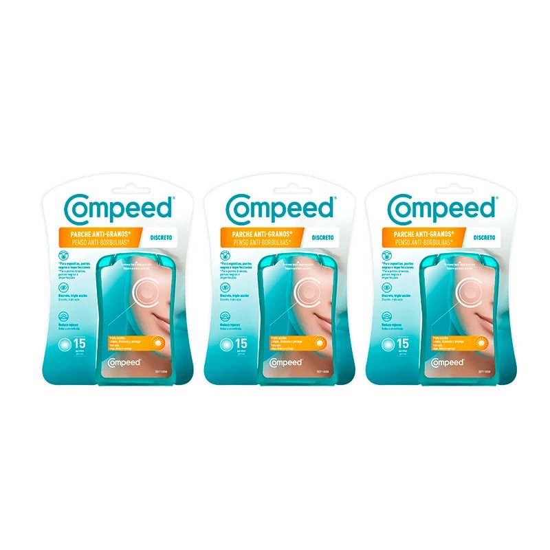 Compeed Triplo Anti-Spot Discreet, 3 x 15 unități