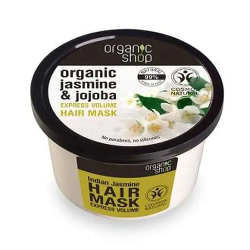Organic Shop Volu Express Indian Jasmine Mască de păr 250Ml