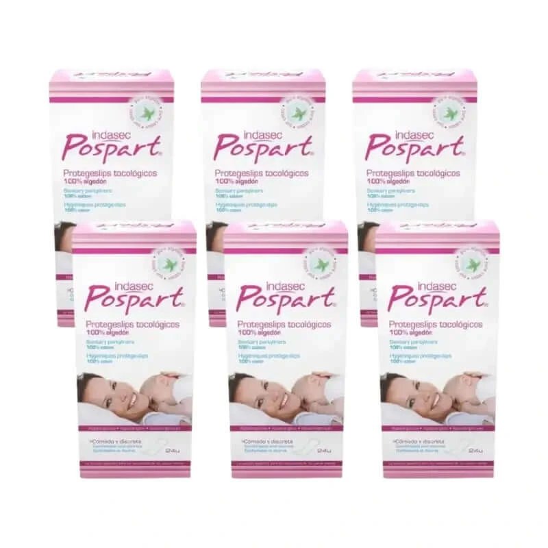 Indasec Pospart Protegeslip , 6 x 24 unități
