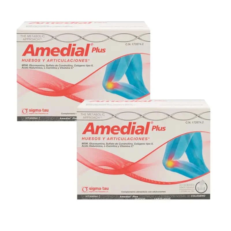 Amedial Plus Pack, 2 x 20 pliculețe