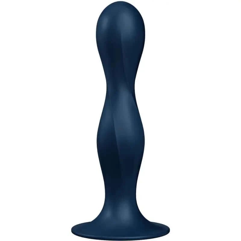 Satisfyer Dildo dublu Ball-R silicon albastru