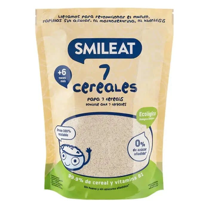 Smileat terci de 7 cereale, organic, 200 g