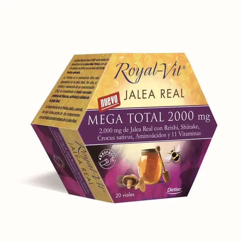 Dietisa Royal Vit Mega Total 2000 Mg , 20 flacoane