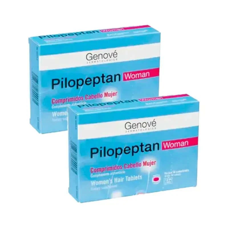 Pilopeptan Woman, pachet 2 x 30 comprimate