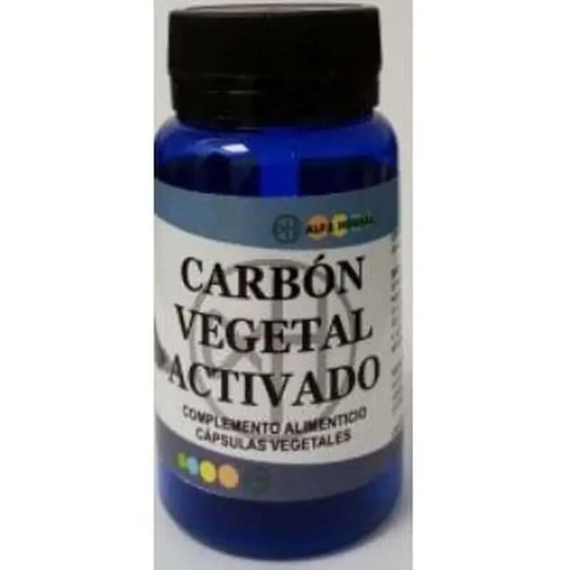 Alpha Herbal Activated Vegetable Carbon 60 capsule vegane