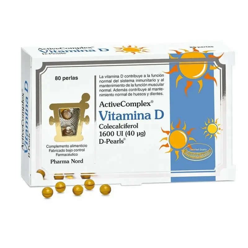 ActiveComplex® Vit. D 40 mcg. 1600 UI, 80 capsule moi