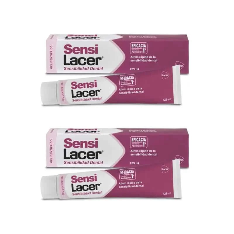 Lacer Sensilacer pastă de dinți, 2X125 Ml