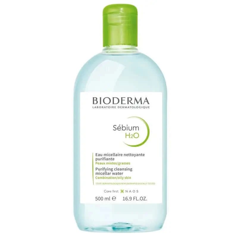 BIODERMA Sebium H2O Apă micelară, 500 ml