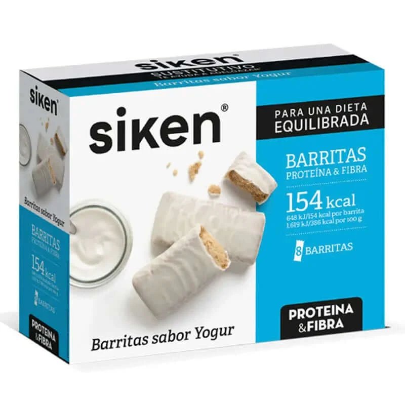 Siken Yoghurt Flavour Substitute Bars, 8 unități