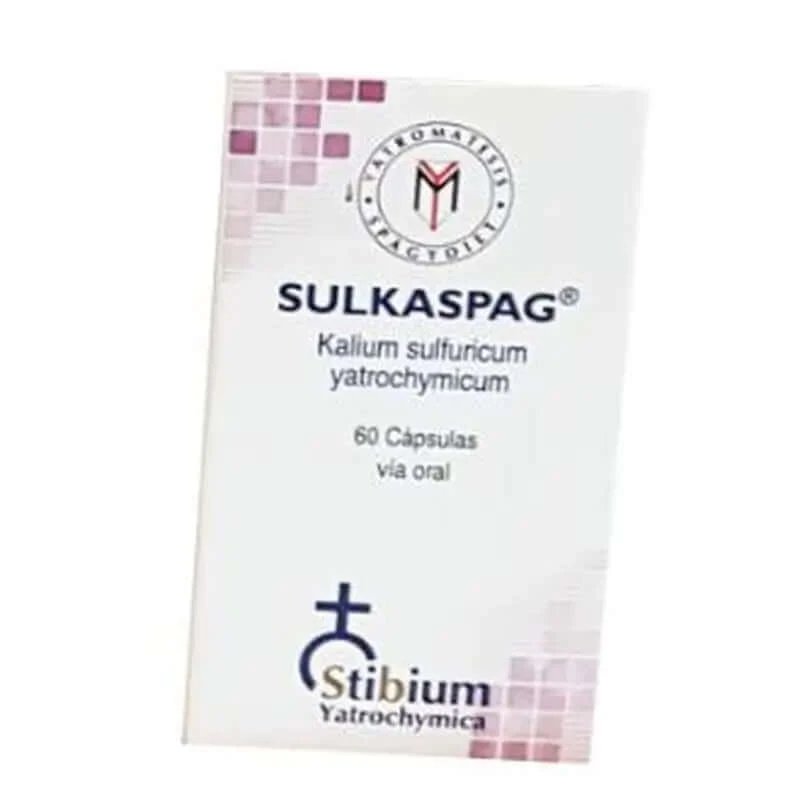 Heliosar Sulkaspag Kalium Sulfuricum , 60 Capsule