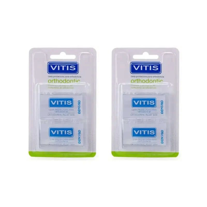 Vitis Duplo Ceară protectoare ortodontică Ortodonție, 2 unități