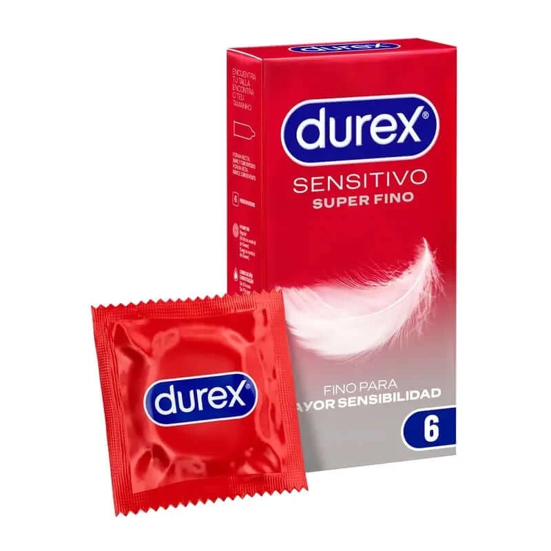 Prezervative Durex Super Thin Total Contact 6 unități