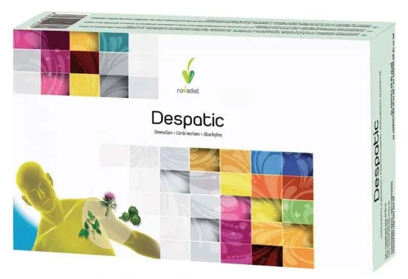 Novadiet Despatic Black, 20 fiole