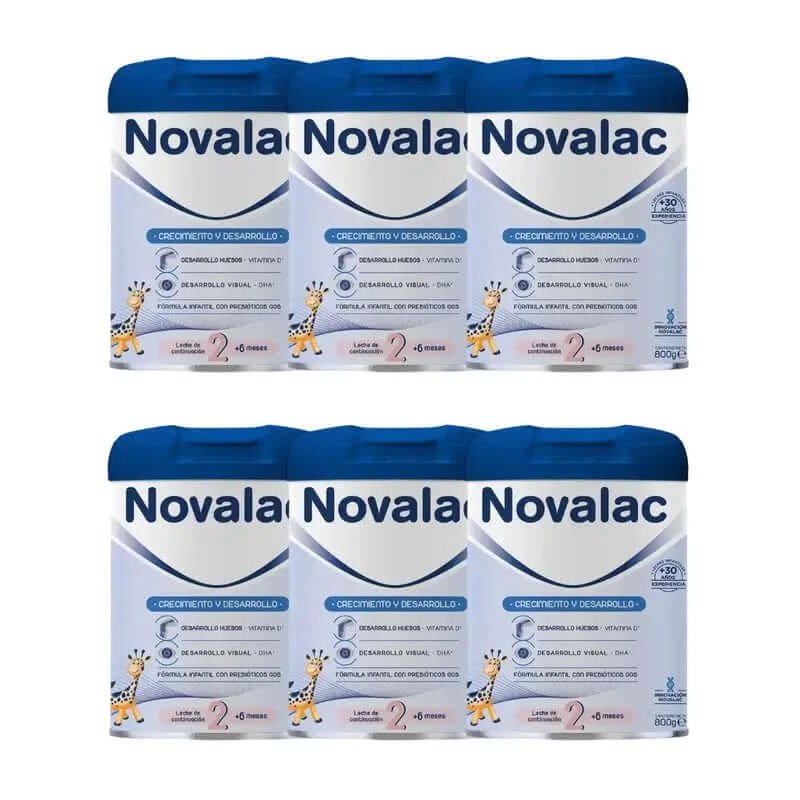 Novalac 2 Lapte, 6X800 Gr. Pachet