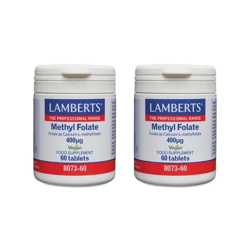 Lamberts Methyl Folate 400 mg, 2X60 tablete