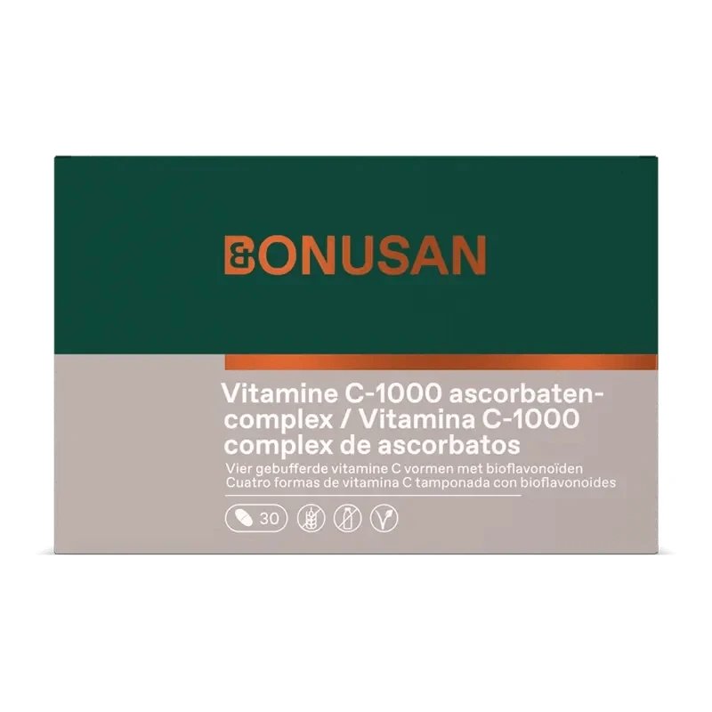 Bonusan Vitamina C-1000 Ascorbat Complex , 30 comprimate