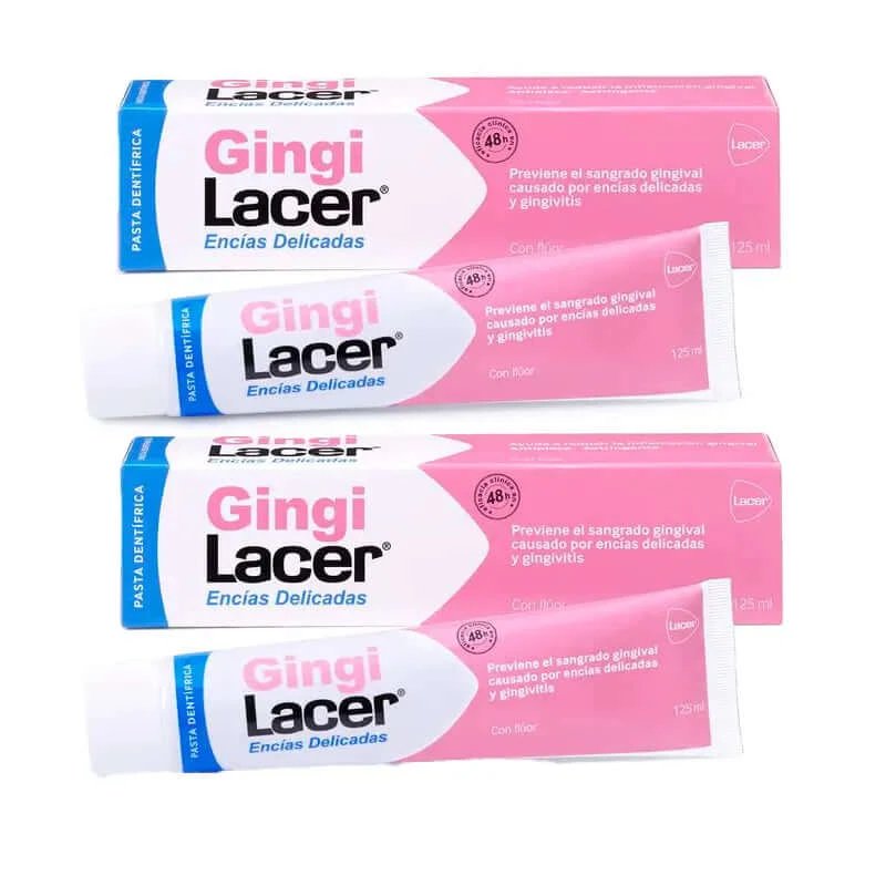 Gingilacer Duplo pastă de dinți, 2 x 125 Ml