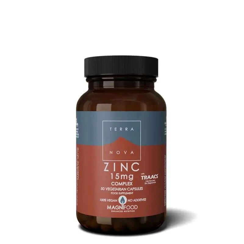 Terranova Zinc Complex , 50 capsule de 15 mg