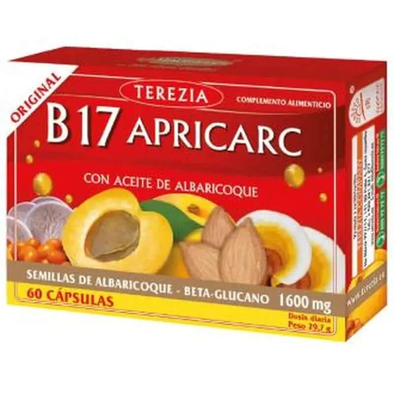 Terezia B17 Apricarc cu sâmbure de caise Ac. 60Caps