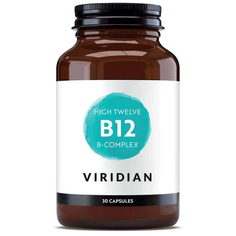 Viridian High Twelve B12 cu B Complex 30Cap.Veg.