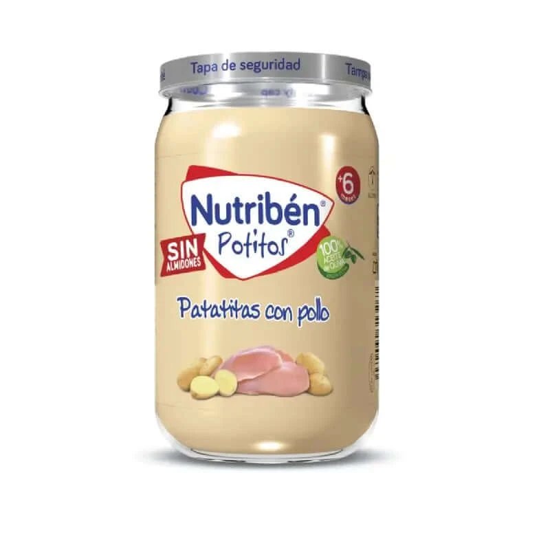 Nutriben Potito Pui cu chipsuri de cartofi 235 g