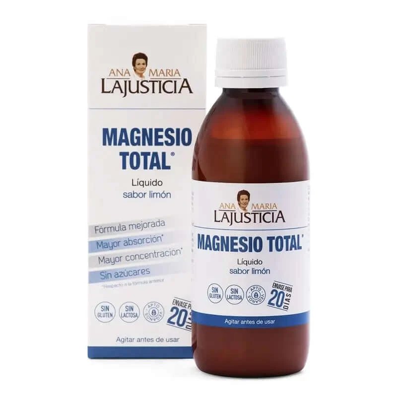 Ana Maria Lajusticia Magnesio Total aromă de lămâie, 200 ml