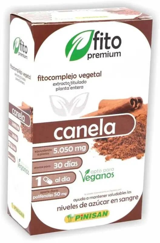 Pinisan Fitopremium scorțișoară, 30 capsule
