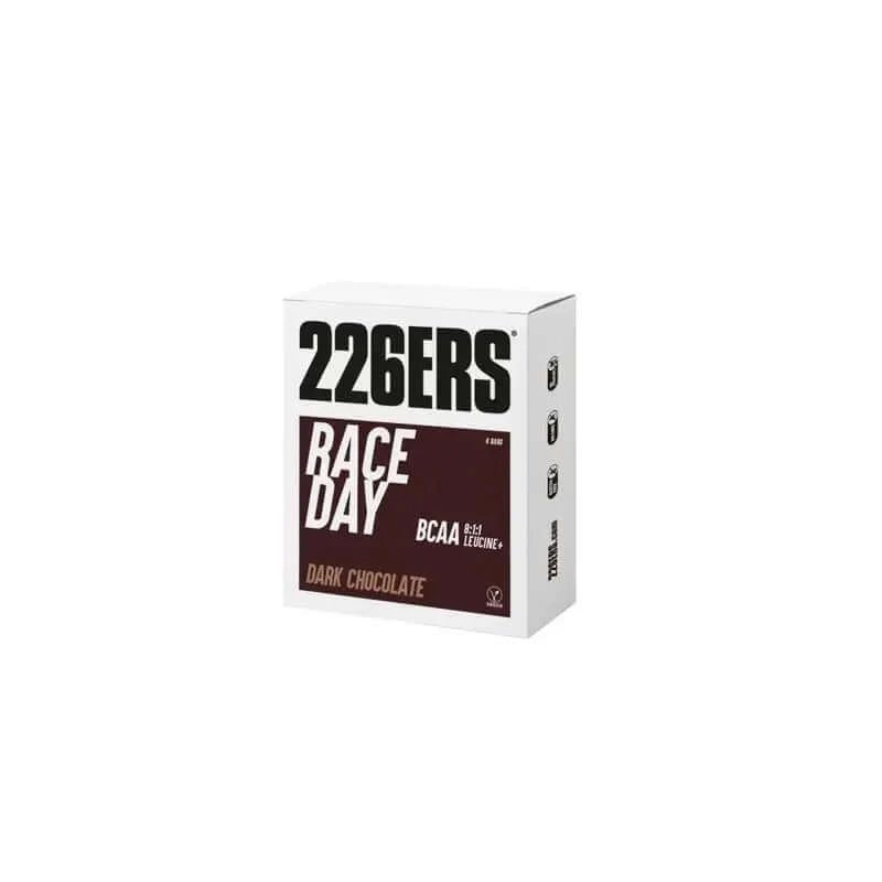 226Ers Race Day Bar - Bcaa Vegan Energy Bar Ciocolată neagră, 6 buc.