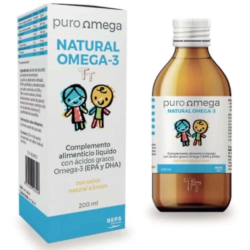 Pure Omega Natural Omega-3 Copii , 200 ml