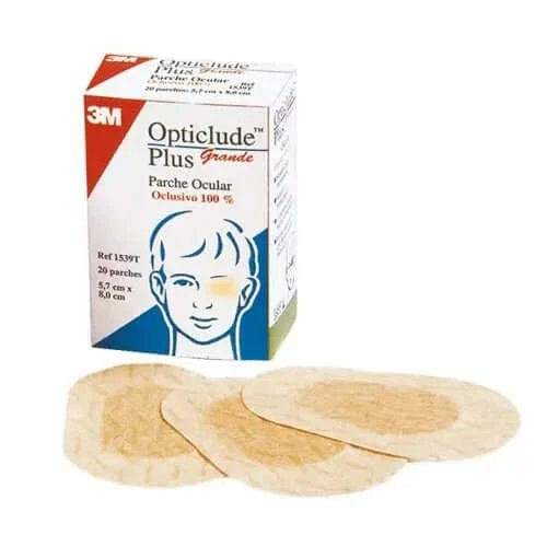 3M Opticlude Plus Patch pentru ochi de dimensiuni mari 8 x 5,7 cm 20 unități