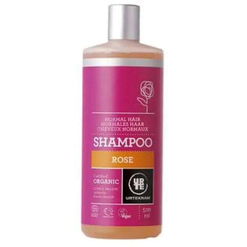 Șampon Urtekram Rose Păr normal 500Ml. Eco Vegan