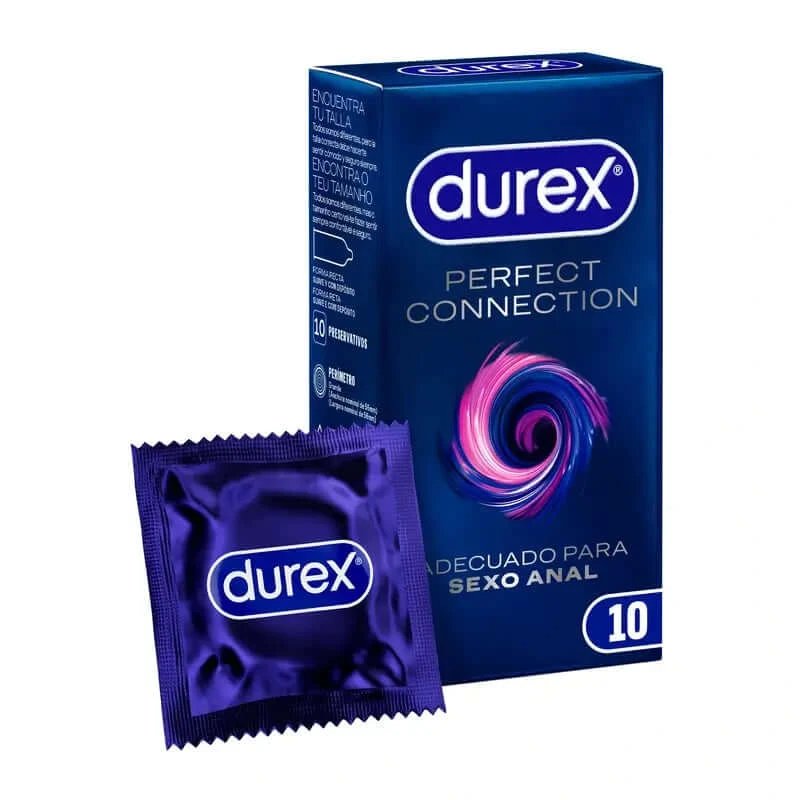 Durex Perfect Connection Extra Lubrifiat, 10 prezervative