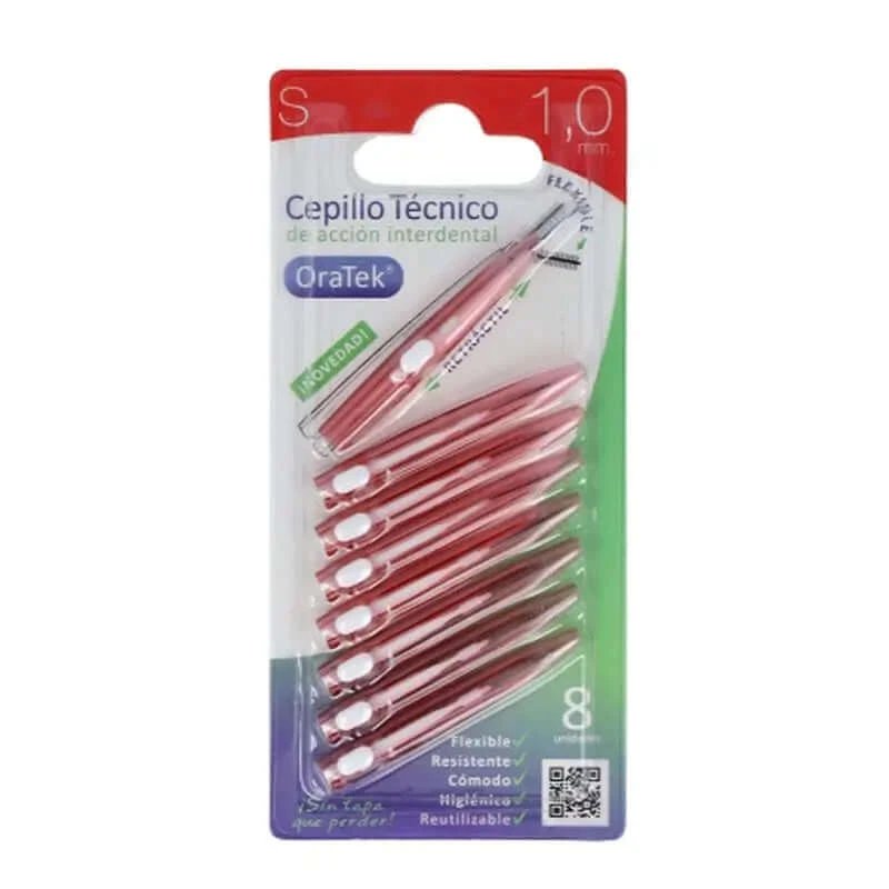 Oratek Perie interdentară Retractil 1Mm 8Ud.